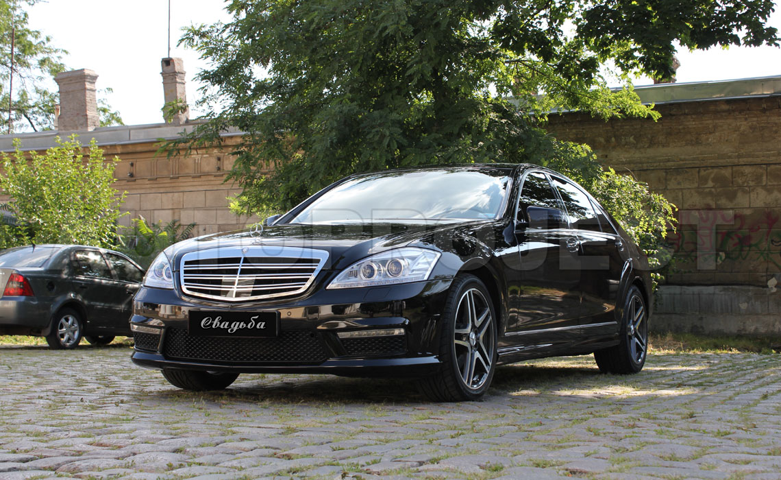 Машина на свадьбу | Mercedes S-Class W221 Black